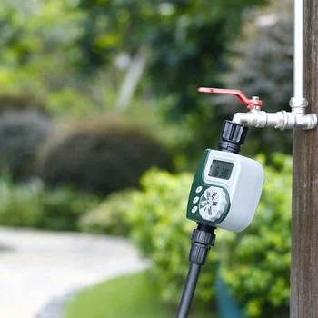 Battery Operated Single Outlet Electronic Digital Programmable Hose Faucet Timers Timer For Water Irrigation New x
Battery Operated Single Outlet Electronic Digital Programmable Hose Faucet Timers Timer For Water Irrigation New x