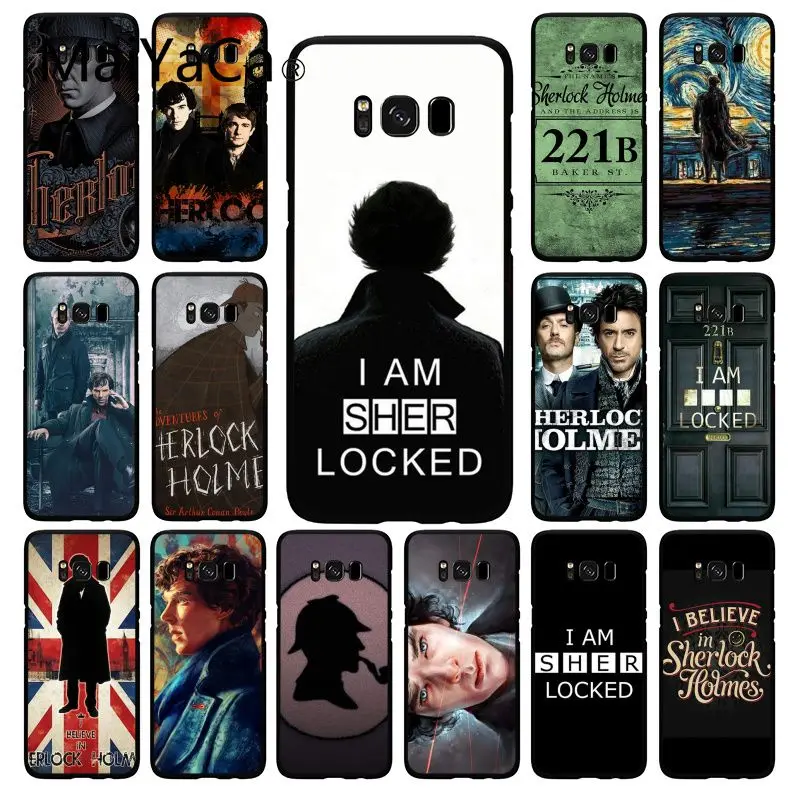 Maiyaca 221B я Шерлок Холмс чехол для телефона Samsung Galaxy S20 S10Plus S10E S6 S7 S8 S9 Plus S10lite|Бамперы| |