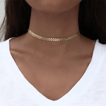 Nj715 Europe and America Cross Border New Style Arrowhead Necklace Creative Retro Simple Alloy Metal Necklace Factory Direct Sel
Nj715 Europe and America Cross Border New Style Arrowhead Necklace Creative Retro Simple Alloy Metal Necklace Factory Direct Sel