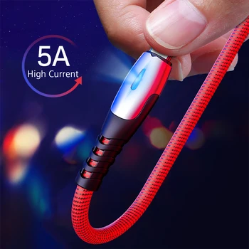 POPSTAND LED Micro USB Type C Cable 3m 2m Phone Charger Cable Fast Charging for iPhone Samsung Xiaomi Huawei 5a USB c Data Cord
POPSTAND LED Micro USB Type C Cable 3m 2m Phone Charger Cable Fast Charging for iPhone Samsung Xiaomi Huawei 5a USB c Data Cord