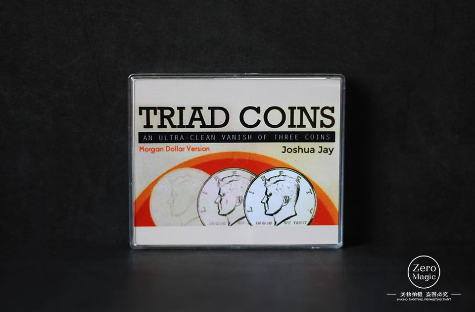 Triad Coins (Morgan Gimmick) By Joshua Jay Coin Magic Tricks Close Up Magic Props Gimmick Coins Vanishing Super Visual Effect
Triad Coins (Morgan Gimmick) By Joshua Jay Coin Magic Tricks Close Up Magic Props Gimmick Coins Vanishing Super Visual Effect