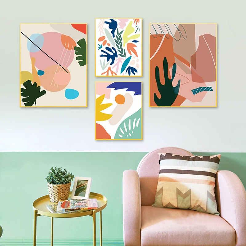 Modern Abstract Scandinavia Colorful Gallery Canvas Painting Wall Art Prints Posters Picture for Living Room Interior Home Decor
Modern Abstract Scandinavia Colorful Gallery Canvas Painting Wall Art Prints Posters Picture for Living Room Interior Home Decor