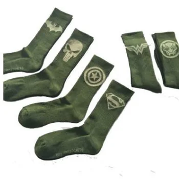 12PCS=6 pairs Marvel Comics Hero General Socks cartoon Iron Man Captain America pattern Antiskid Casual Sock
12PCS=6 pairs Marvel Comics Hero General Socks cartoon Iron Man Captain America pattern Antiskid Casual Sock