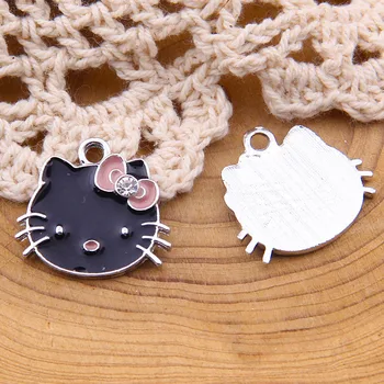 10pcs Mini Enamel Charms Cat Findings Sweet Heart Necklaces Bracelets DIY Jewelry Making Finding Accessories 
10pcs Mini Enamel Charms Cat Findings Sweet Heart Necklaces Bracelets DIY Jewelry Making Finding Accessories