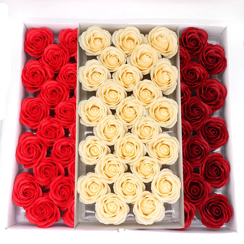 25Pcs/Set Big Size Soap Rose Flower Head Romantic Flavor Wedding Party Gift Valentine'S Day Rose Flower Decoration
25Pcs/Set Big Size Soap Rose Flower Head Romantic Flavor Wedding Party Gift Valentine'S Day Rose Flower Decoration