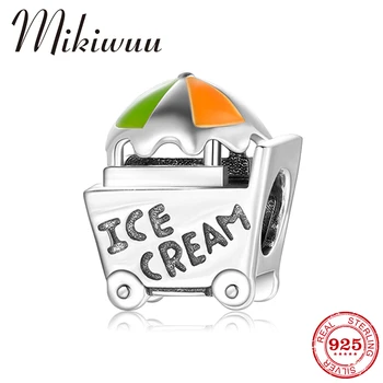 Hot Original 925 Sterling Silver ice cream dessert car Charms fits Mikiwuu Bracelets Silver 925 Beads Jewelry Making for Women
Hot Original 925 Sterling Silver ice cream dessert car Charms fits Mikiwuu Bracelets Silver 925 Beads Jewelry Making for Women