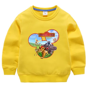 Children Baby Boy Girls Cartoon Lion King Sweatshirts Clothes 1-10Y Kids Long Sleeve Summer Costume Casual Tops
Children Baby Boy Girls Cartoon Lion King Sweatshirts Clothes 1-10Y Kids Long Sleeve Summer Costume Casual Tops