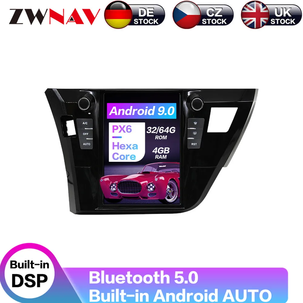 Carplay DSP Android 9.0 PX6 вертикальный экран Tesla радио Автомобильный мультимедийный плеер стерео GPS навигация для Toyota Corolla 9,0-2014
Carplay DSP Android 9.0 PX6 вертикальный экран Tesla радио Автомобильный мультимедийный плеер стерео GPS навигация для Toyota Corolla 9,0-2014