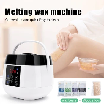 Intelligent Hot Wax Machine Portable Hair Removal Machine Adjustable Temperature control Wax Heater Body Epilator for Home Salon
Intelligent Hot Wax Machine Portable Hair Removal Machine Adjustable Temperature control Wax Heater Body Epilator for Home Salon