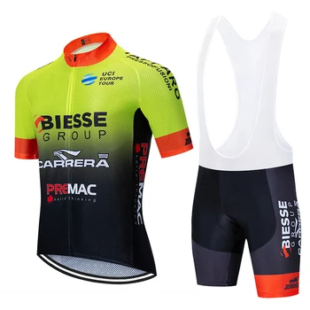2020 BIESSE Short Sleeves cycling jersey 20D bike shorts suit Ropa Ciclismo men's quick dry MTB PRO bicycle Maillot bottoms wear
2020 BIESSE Short Sleeves cycling jersey 20D bike shorts suit Ropa Ciclismo men's quick dry MTB PRO bicycle Maillot bottoms wear