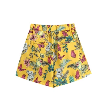 2020 summer women's new retro casual high waist was thin printed wild shorts loose casual seaside beach pants
2020 summer women's new retro casual high waist was thin printed wild shorts loose casual seaside beach pants