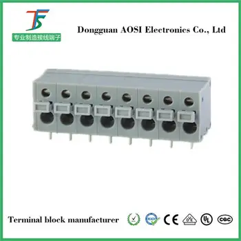 100PCS 5.0MM Screwless terminal block 500R spring connector DG211 KF211 KF246 90degree
100PCS 5.0MM Screwless terminal block 500R spring connector DG211 KF211 KF246 90degree