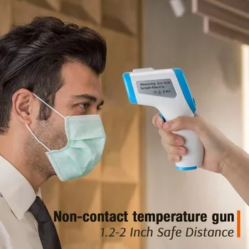 2020 No Touch Non-Contact Forehead Thermometer Digital Infrared Body Temporal Medical Body FeverHead Ear Digital IR Infrared
2020 No Touch Non-Contact Forehead Thermometer Digital Infrared Body Temporal Medical Body FeverHead Ear Digital IR Infrared