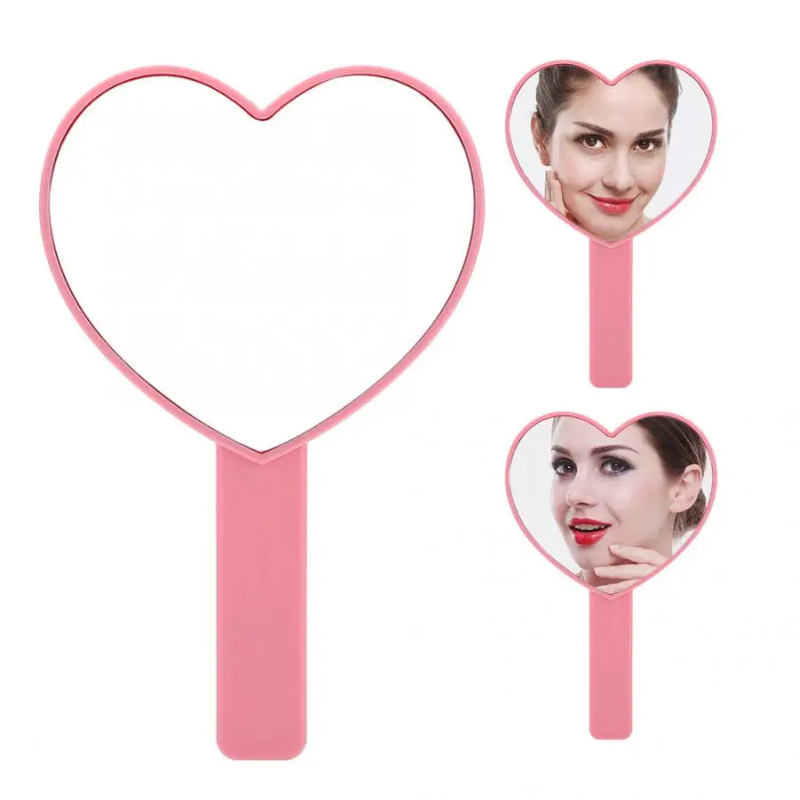 Mini Mirror Mini Heart Shape Portable Makeup Handing Mirror Pocket One Side Mirror Makeup Tool Makeup Mirrors
Mini Mirror Mini Heart Shape Portable Makeup Handing Mirror Pocket One Side Mirror Makeup Tool Makeup Mirrors