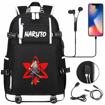 2020 New Anime Naruto Sasuke Itachi USB Boy Girl Kids Book School Bag Large Capacity Teenagers Schoolbags Women Men Backpack 
2020 New Anime Naruto Sasuke Itachi USB Boy Girl Kids Book School Bag Large Capacity Teenagers Schoolbags Women Men Backpack