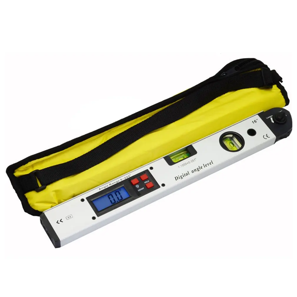 400mm/16inches 0~225 Degree Professional Infrared Protractor Electronic Laser Spirit Level Digital Display Angle Meter
400mm/16inches 0~225 Degree Professional Infrared Protractor Electronic Laser Spirit Level Digital Display Angle Meter