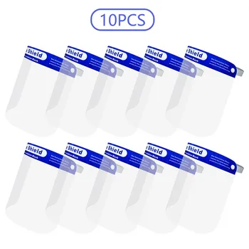 10PC Full Face Shield Protector Mask Kitchen Oil Splash Anti-smoke Protective Mask Anti-spitting Protective Hats Multifunctional
10PC Full Face Shield Protector Mask Kitchen Oil Splash Anti-smoke Protective Mask Anti-spitting Protective Hats Multifunctional