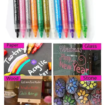 Crystal Shell Waterproof Fabric Painting Pen Mark Pen Kids Drawing Pen Colorful Art Supplies Graffiti Student
Crystal Shell Waterproof Fabric Painting Pen Mark Pen Kids Drawing Pen Colorful Art Supplies Graffiti Student