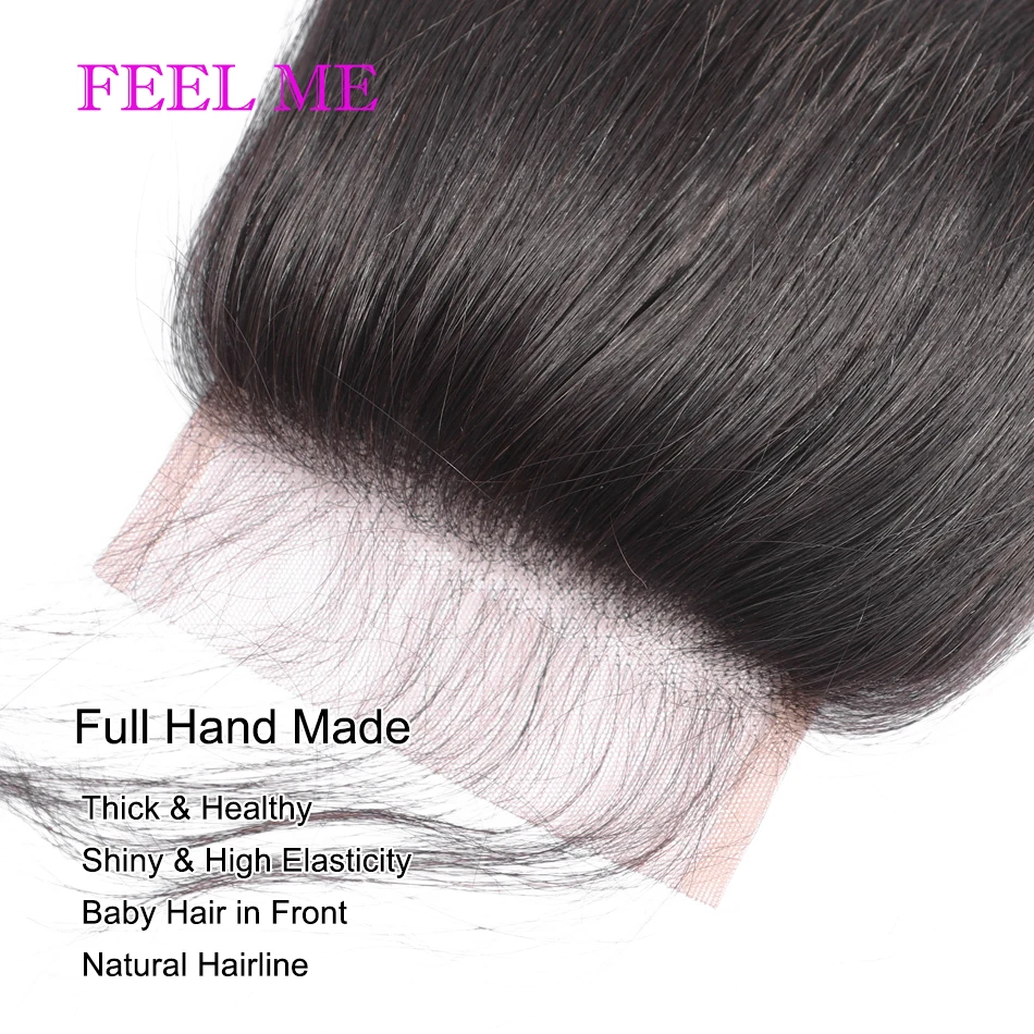 straight hair with lace closure 5