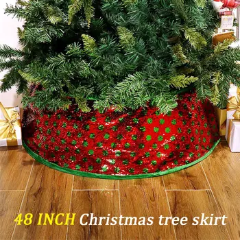 48 Inch Non-woven Fabric Party Carpet Accessories Holiday DIY Floor Christmas Tree Skirt Ornament Festive Base Home Decoration
48 Inch Non-woven Fabric Party Carpet Accessories Holiday DIY Floor Christmas Tree Skirt Ornament Festive Base Home Decoration
