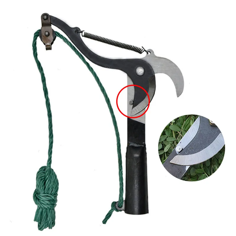 3.3M Cutter Garden Scissor Tree Crown Pick Fruit Tool With Rope High Altitude Clippers Pruning ShearsTrimmer Branches Pulley
3.3M Cutter Garden Scissor Tree Crown Pick Fruit Tool With Rope High Altitude Clippers Pruning ShearsTrimmer Branches Pulley