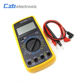 Professional DT9205A AC DC LCD Display Electric Multimeter Handheld Tester Meter Digital Multimetro Ammeter Multitester
Professional DT9205A AC DC LCD Display Electric Multimeter Handheld Tester Meter Digital Multimetro Ammeter Multitester