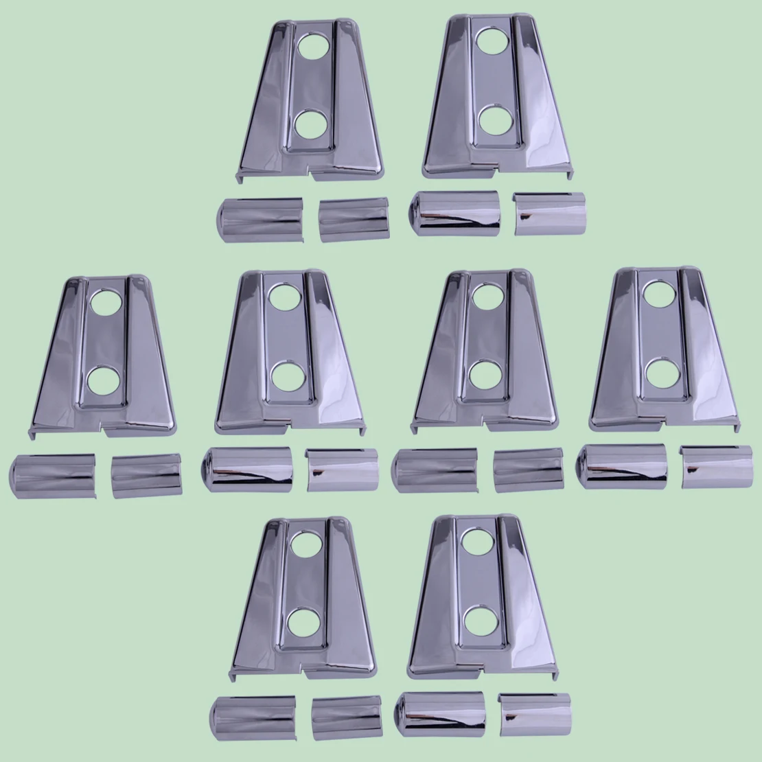 DWCX 8Set Chrome Door Hinge Cover Protector Trim ABS Fit for Jeep Wrangler JK 2007-2010 2011 2012 2013 2014 2015 2016 2017 2018
DWCX 8Set Chrome Door Hinge Cover Protector Trim ABS Fit for Jeep Wrangler JK 2007-2010 2011 2012 2013 2014 2015 2016 2017 2018