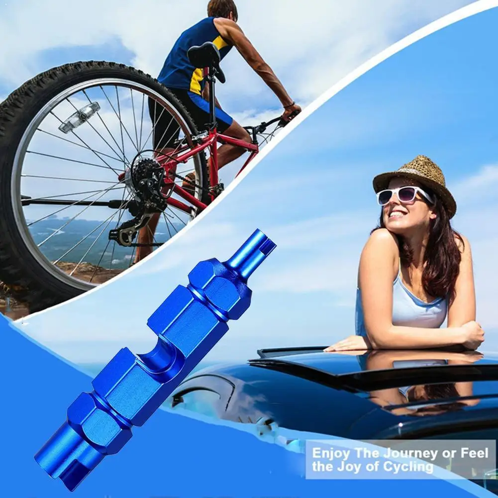1PC Bike Valve Disassembly Tool Multifunction MTB Road Bike Remover Air Tool Core Valve Spanner Disassembly Valve Anti-slip O4J6
1PC Bike Valve Disassembly Tool Multifunction MTB Road Bike Remover Air Tool Core Valve Spanner Disassembly Valve Anti-slip O4J6