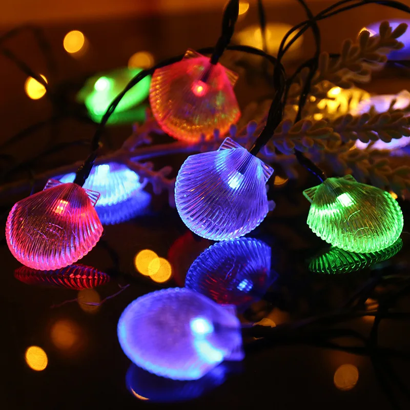 Solar Light Led String Lights 8 Function Shell Light Outdoor Waterproof Garden Courtyard Park Path Corridor Lawn Decorative
Solar Light Led String Lights 8 Function Shell Light Outdoor Waterproof Garden Courtyard Park Path Corridor Lawn Decorative