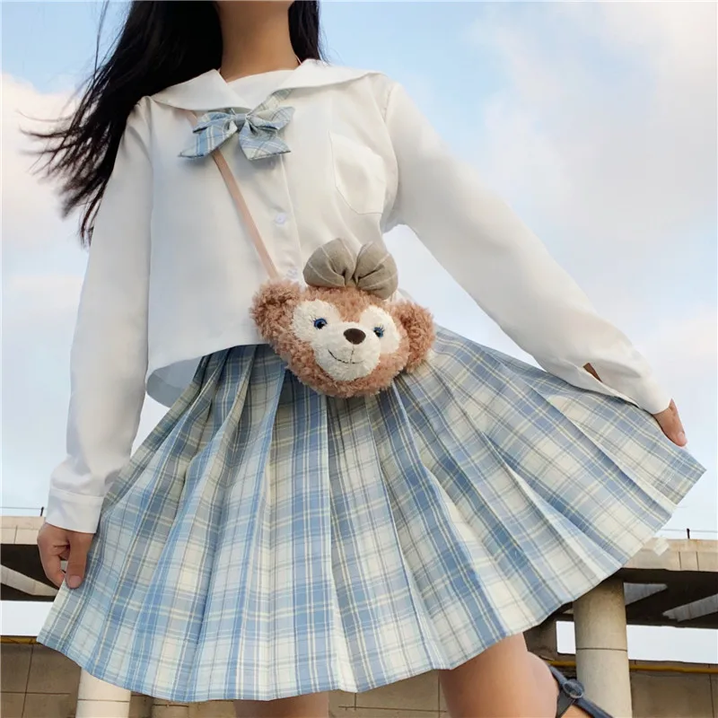 Fried Snow School Skirt High Waist Korean College Wind Pleated Skirts Gothic Sexy Cute Girls JK Uniform Mini Plaid Skirt
Fried Snow School Skirt High Waist Korean College Wind Pleated Skirts Gothic Sexy Cute Girls JK Uniform Mini Plaid Skirt