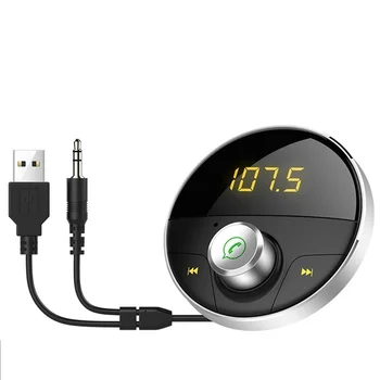 Bluetooth Handsfree Car Kit AUX Audio Jack MP3 Player Wireless FM Transmitter Auto USB Adapter Handsfree Phone Kit(Chinese Type)
Bluetooth Handsfree Car Kit AUX Audio Jack MP3 Player Wireless FM Transmitter Auto USB Adapter Handsfree Phone Kit(Chinese Type)