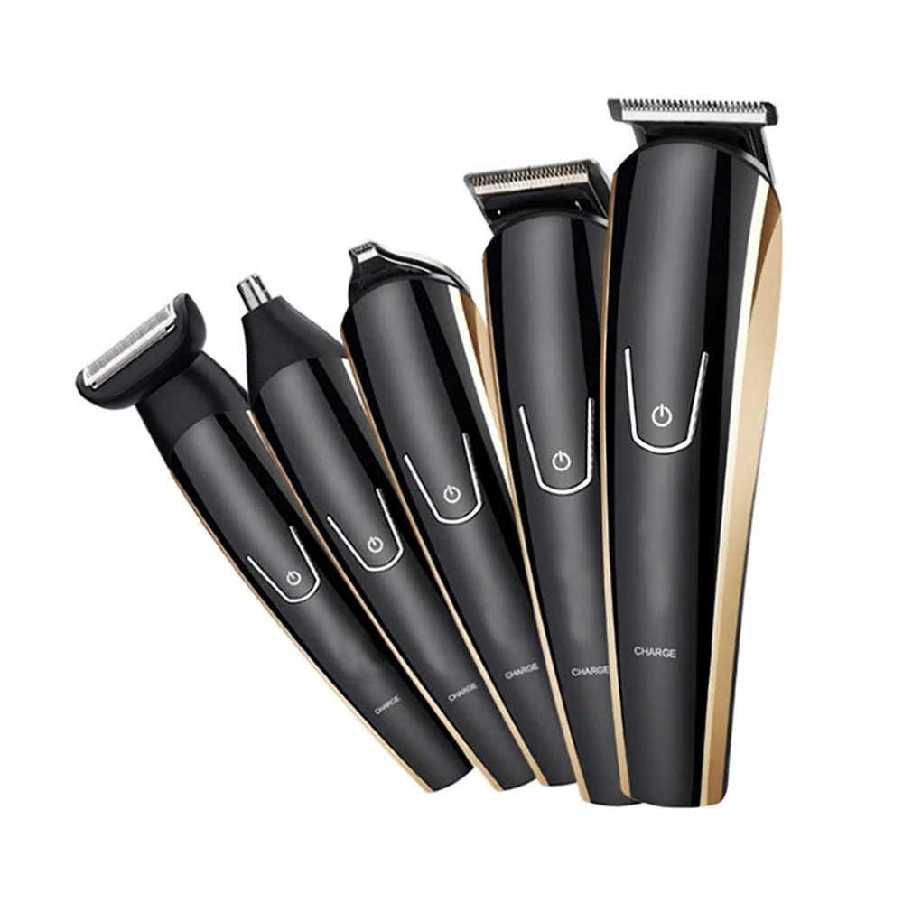 Rechargeable Shaver 5in1 Electric Hair Clippers Nose Hair Trimmer Mens Shaving Razor Beard Shaver Electric Hair Cutting Machine
Rechargeable Shaver 5in1 Electric Hair Clippers Nose Hair Trimmer Mens Shaving Razor Beard Shaver Electric Hair Cutting Machine