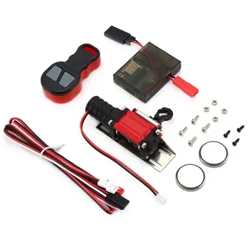 RC Car Metal Winch with Wireless Remote Controller Receiver for 1:10 RC Crawler Car Axial SCX10 D90 Traxxas HSP Redcat RC4WD
RC Car Metal Winch with Wireless Remote Controller Receiver for 1:10 RC Crawler Car Axial SCX10 D90 Traxxas HSP Redcat RC4WD
