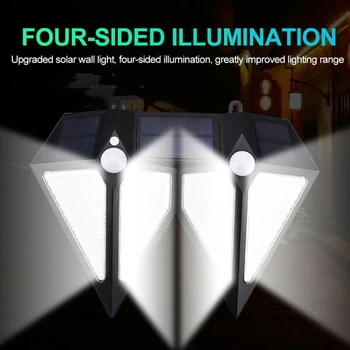 Home Type In 1 Solar Light Outdoor Waterproof 4-Side Rhombus Solar Sunlight Powered Lamp Motion Sensor Wall Light For Garden
Home Type In 1 Solar Light Outdoor Waterproof 4-Side Rhombus Solar Sunlight Powered Lamp Motion Sensor Wall Light For Garden