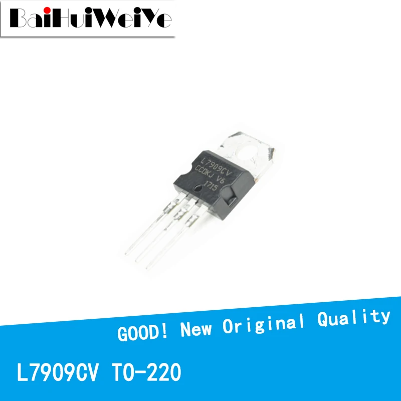 10PCS/LOT L7909 L7909C L7909CV 1.5A/9V TO-220 New and Original IC Chipset MOSFET MOSFT TO220 Three-Terminal Voltage Stabilizer
10PCS/LOT L7909 L7909C L7909CV 1.5A/9V TO-220 New and Original IC Chipset MOSFET MOSFT TO220 Three-Terminal Voltage Stabilizer