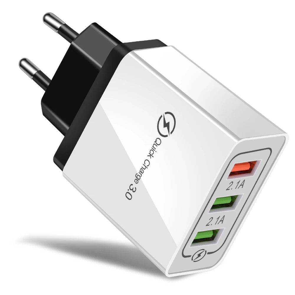 Quick Charger QC 3.0 USB Charger Travel Fast Charging For Iphone 11 X XS Huawei Samsung Redmi Note 7 Mobile Phone Charger 
Quick Charger QC 3.0 USB Charger Travel Fast Charging For Iphone 11 X XS Huawei Samsung Redmi Note 7 Mobile Phone Charger