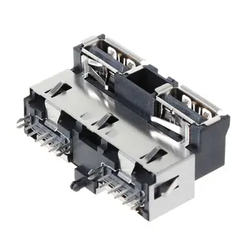 1PC Metal Replacement Double USB Connector Port Dual USB Socket for Sony PS4 PlayStation4 Accessories
1PC Metal Replacement Double USB Connector Port Dual USB Socket for Sony PS4 PlayStation4 Accessories