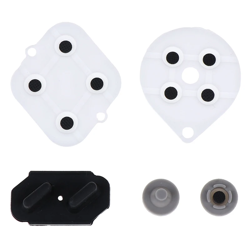 5pcs/set Controller Gamepad Conductive Rubber Pads Button Pad Keypads Replacement For SNES
5pcs/set Controller Gamepad Conductive Rubber Pads Button Pad Keypads Replacement For SNES