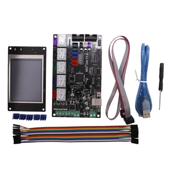 3D Printer Motherboard MKS GEN V1.4 Control Board Compatible with Ramps1.4 + TMC2209 V1.2x5 Driver + TFT Display
3D Printer Motherboard MKS GEN V1.4 Control Board Compatible with Ramps1.4 + TMC2209 V1.2x5 Driver + TFT Display