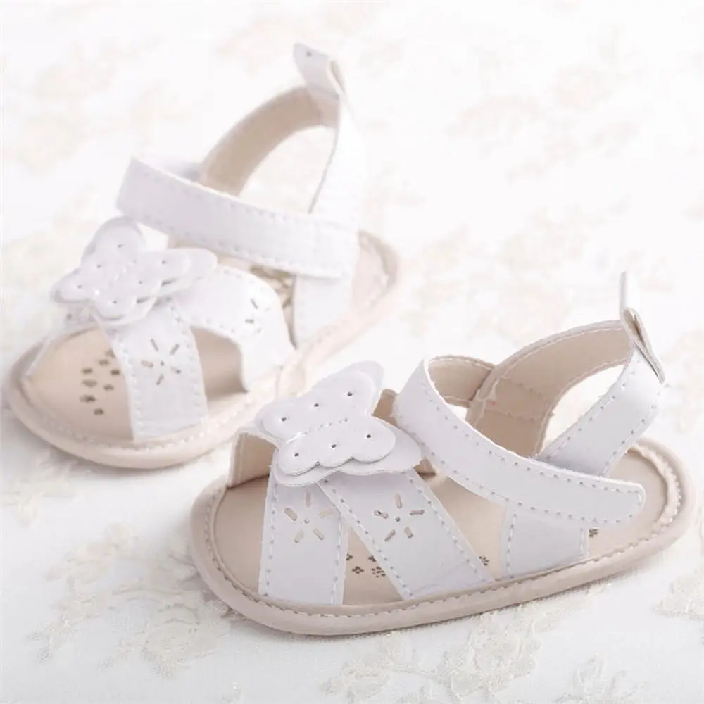 Baby Shoes Girl Sandals Soft Anti-Slip Sole Princess White Summer Crib Light Weight Butterfly Newborn Crib Sandals
Baby Shoes Girl Sandals Soft Anti-Slip Sole Princess White Summer Crib Light Weight Butterfly Newborn Crib Sandals