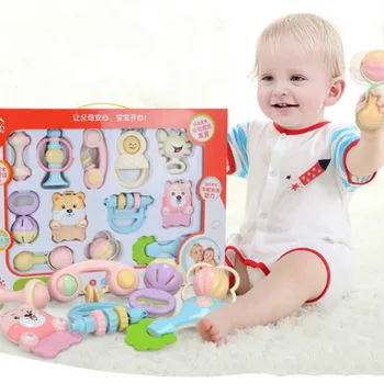Infant rattle set neonatal tooth gel rattle nipple material silicone can chew high quality tooth gel 12 piece set gift box toy
Infant rattle set neonatal tooth gel rattle nipple material silicone can chew high quality tooth gel 12 piece set gift box toy