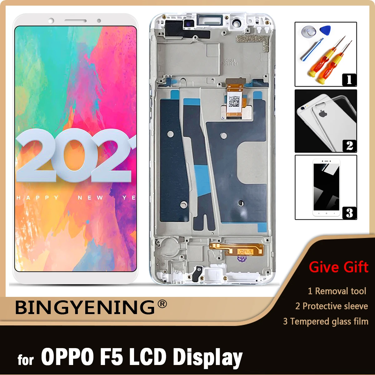 For 6.0 inch OPPO F5/F5 Youth Full LCD Display Touch Screen Digitizer Assembly For OPPO A73 A73st Phone With Frame Replace
For 6.0 inch OPPO F5/F5 Youth Full LCD Display Touch Screen Digitizer Assembly For OPPO A73 A73st Phone With Frame Replace