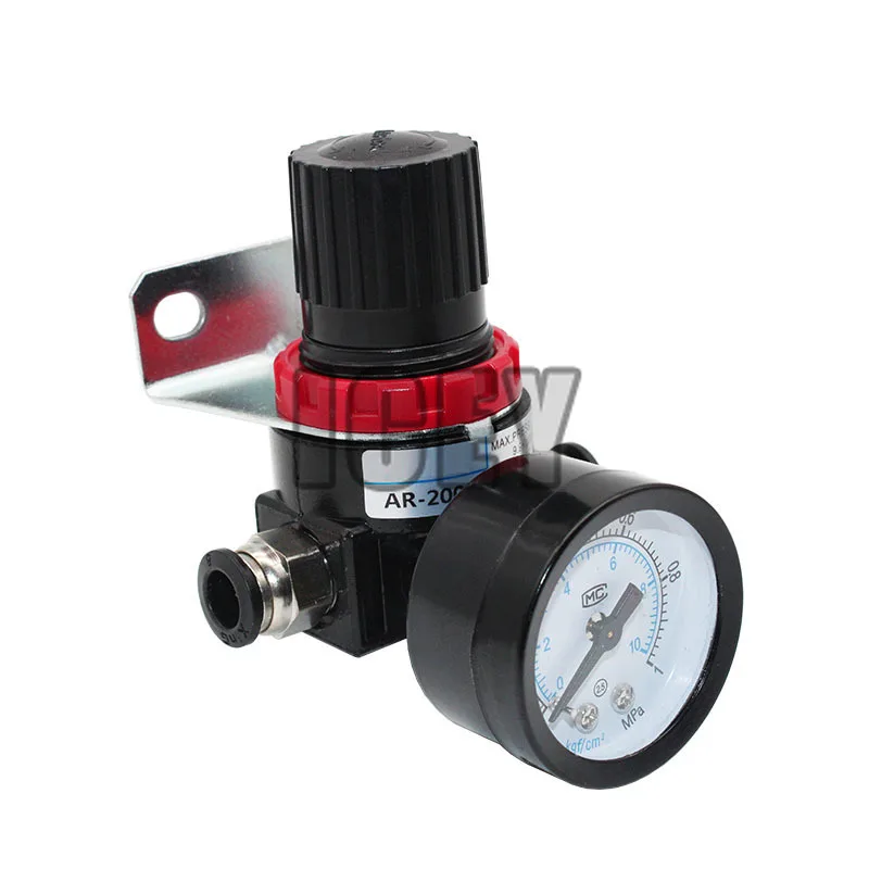 Air Pressure Regulating Valve AR2000 G1/4'' Air Control Compressor Pressure Relief Regulator Valve with Fitting
Air Pressure Regulating Valve AR2000 G1/4'' Air Control Compressor Pressure Relief Regulator Valve with Fitting