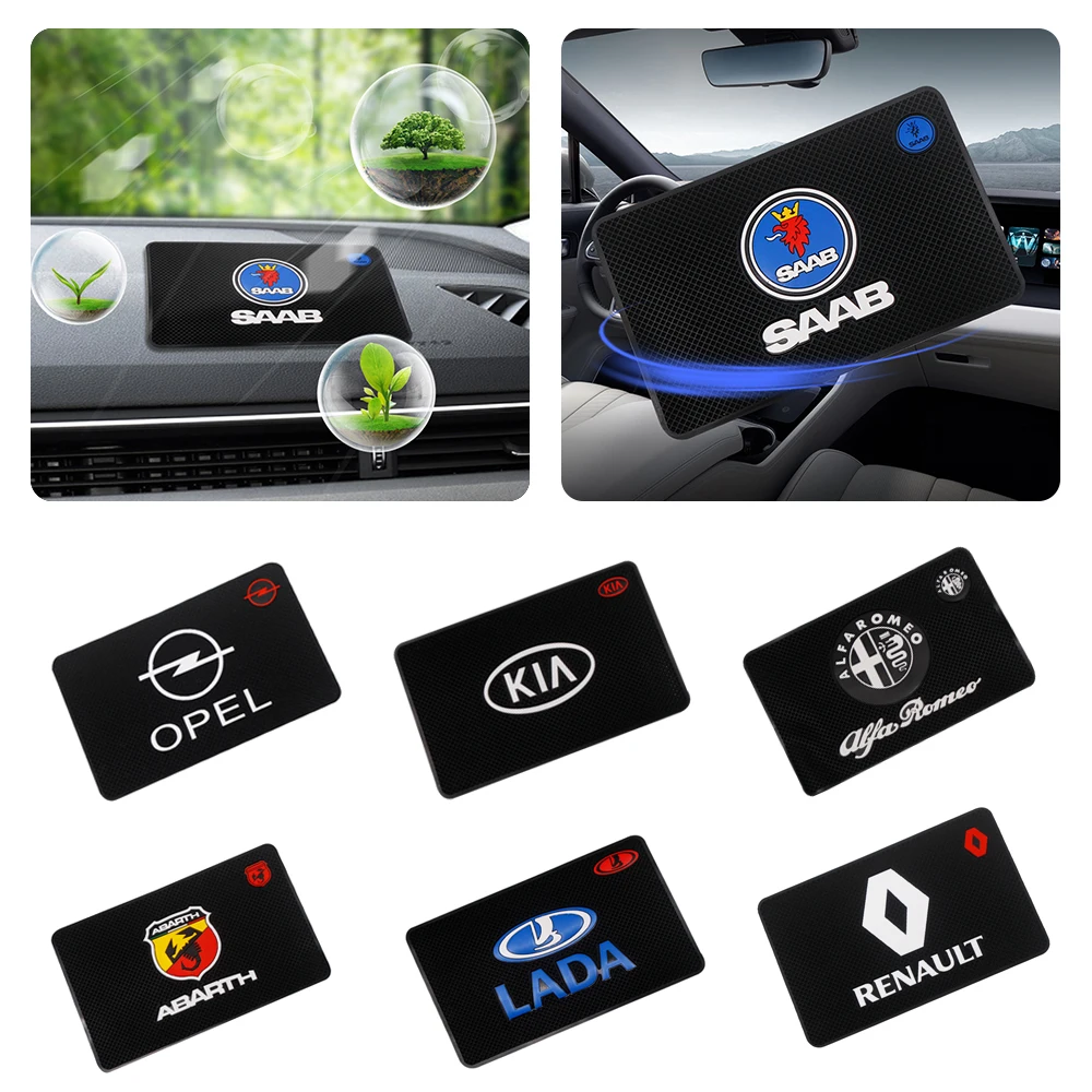 Car Logo Anti Slip Mat Phone Holder Non-Slip Mat non slip Pad For BMW Suzuki Ford Toyota Honda Audi Kia Renault Opel Accessories
Car Logo Anti Slip Mat Phone Holder Non-Slip Mat non slip Pad For BMW Suzuki Ford Toyota Honda Audi Kia Renault Opel Accessories