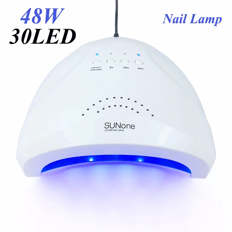 48W Professional UV LED Nail Lamp With 30Pcs Leds Nail Dryer Fast Drying Curing Gel Nail Manicure Machine with Auto Sensing Lamp
48W Professional UV LED Nail Lamp With 30Pcs Leds Nail Dryer Fast Drying Curing Gel Nail Manicure Machine with Auto Sensing Lamp