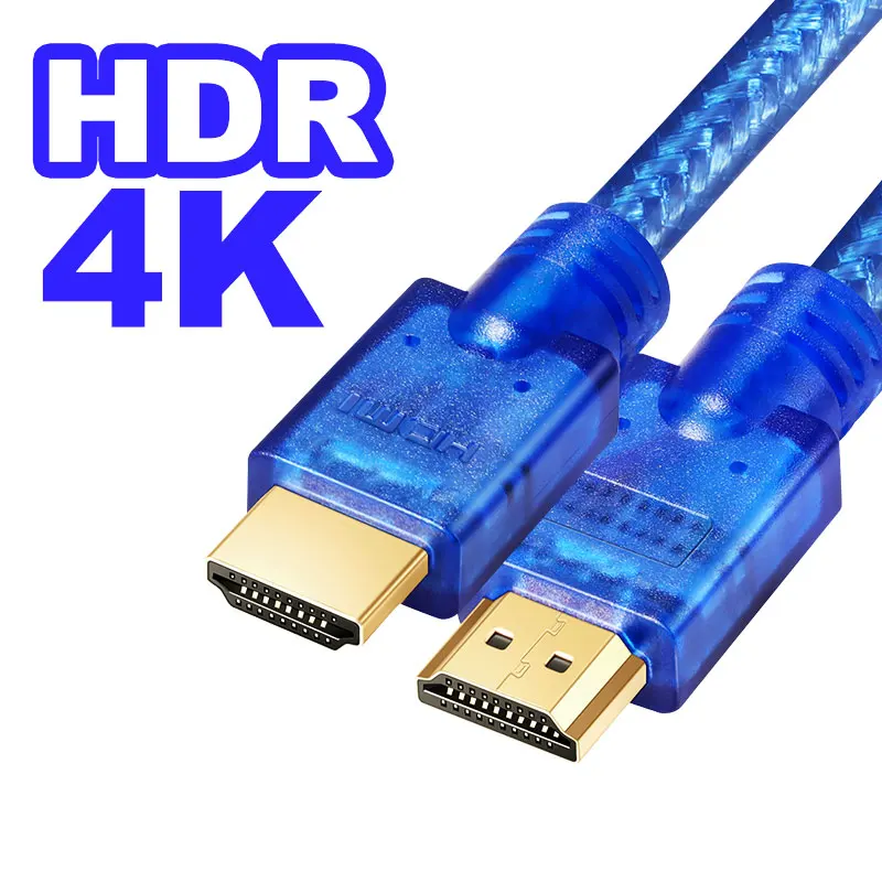 

Shuliancable HDMI 2.0 Cable HDR 4K 60Hz with ARC Ethernet 1m 2m 3m 5m 10m for laptop TV LCD Laptop PS3/4 Projector Computer