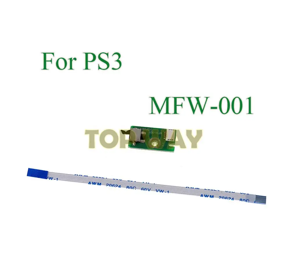 

100sets Power ON OFF and Eject Switch Board For PS3 Super Slim MFW-001 MSW-K02 CECH-4000 4001 40xx with switch cable