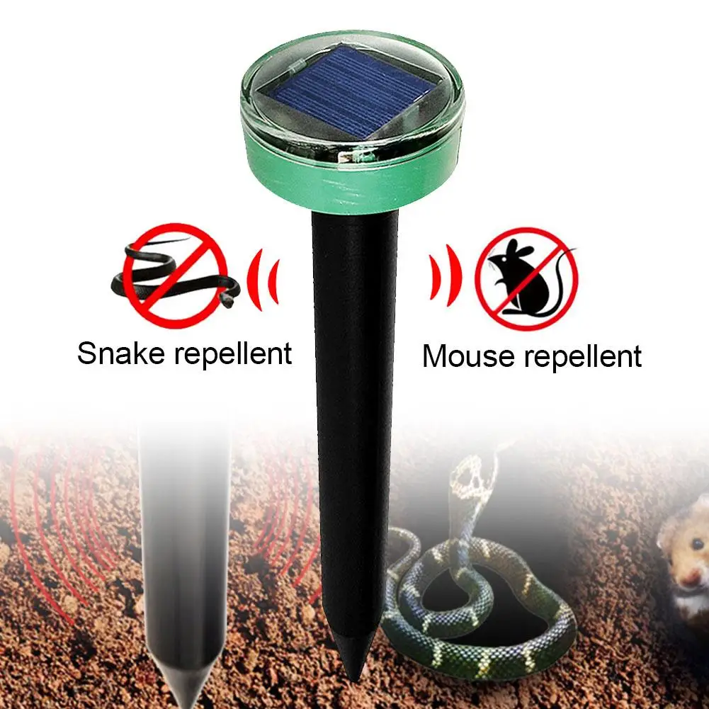Outdoor Garden Farm Solar Powered Ultrasonic Pest Snake Mole Rat Mice Repeller hot
Outdoor Garden Farm Solar Powered Ultrasonic Pest Snake Mole Rat Mice Repeller hot