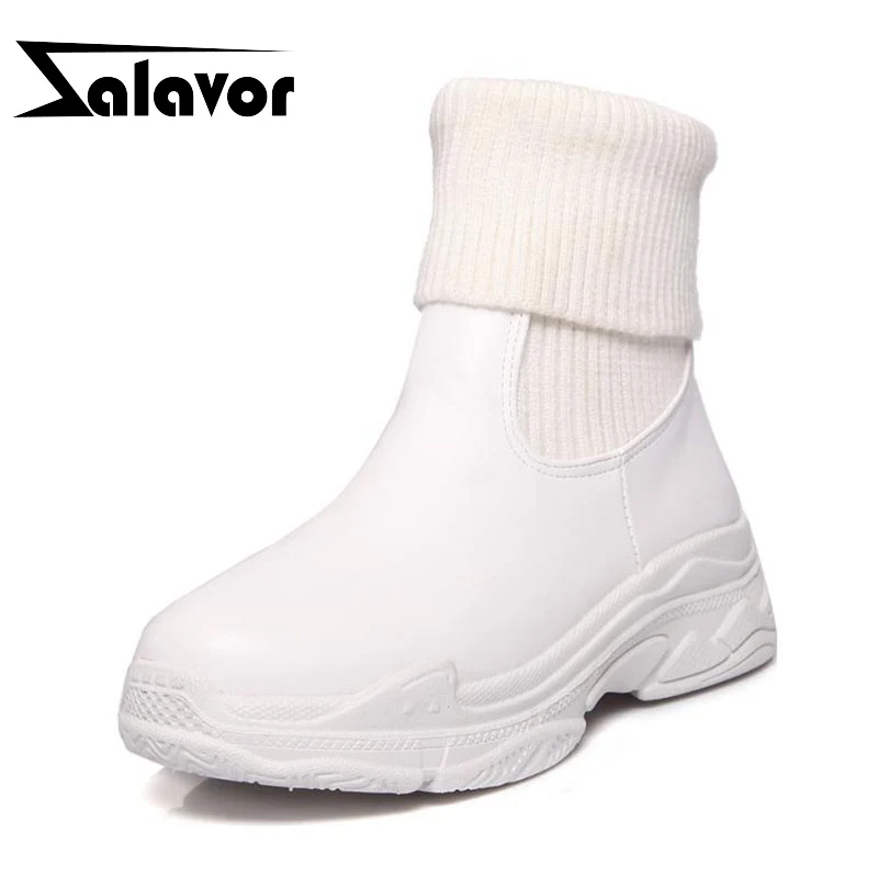 ZALAVOR New Women Ankle Boots Fur Winter Warm Short Boots Thick Sole Ladies Shoes Round Toe Fashion Ladies Boots Size 34-43
ZALAVOR New Women Ankle Boots Fur Winter Warm Short Boots Thick Sole Ladies Shoes Round Toe Fashion Ladies Boots Size 34-43
