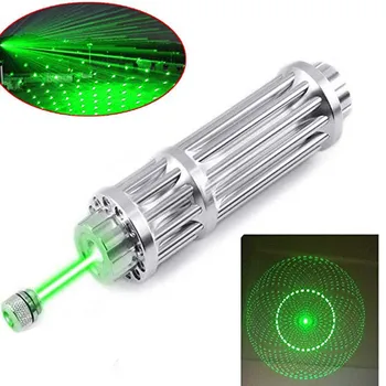 High Power torch Focusable high power Green Laser pointer 10000m 5MW Adjustable Laser Focus Lazer Pen Combination